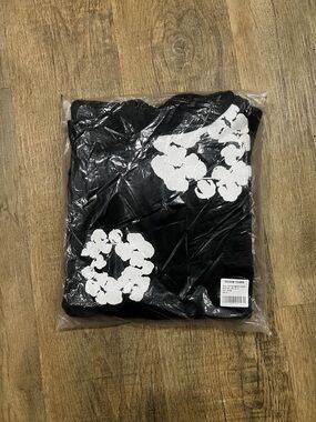 Black and White Denim Tears Hoodie Brand New